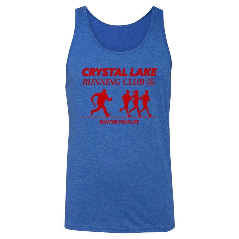 Unisex Jersey Tank - D46C8QW6 - True Royal Triblend - 12