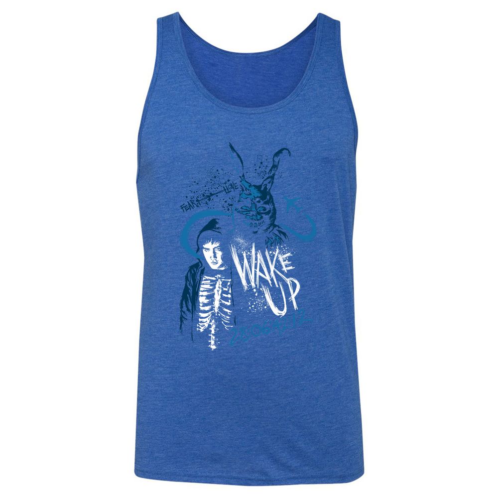 Unisex Jersey Tank - UKDW1WCB - True Royal Triblend - 12