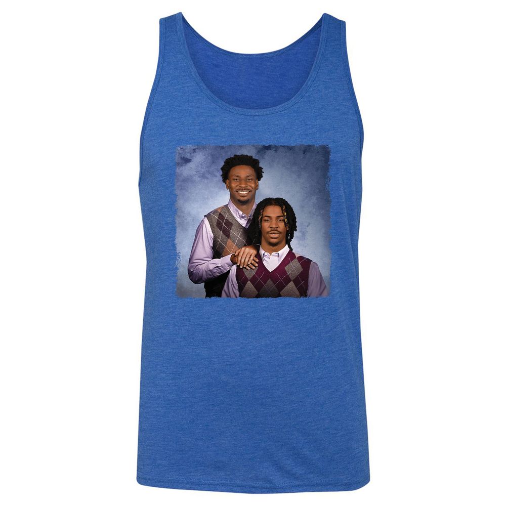 Unisex Jersey Tank - UF2GZ524 - True Royal Triblend - 12