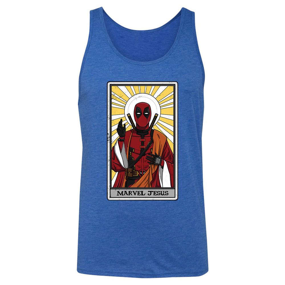 Unisex Jersey Tank - G8XW5LZY - True Royal Triblend - 12