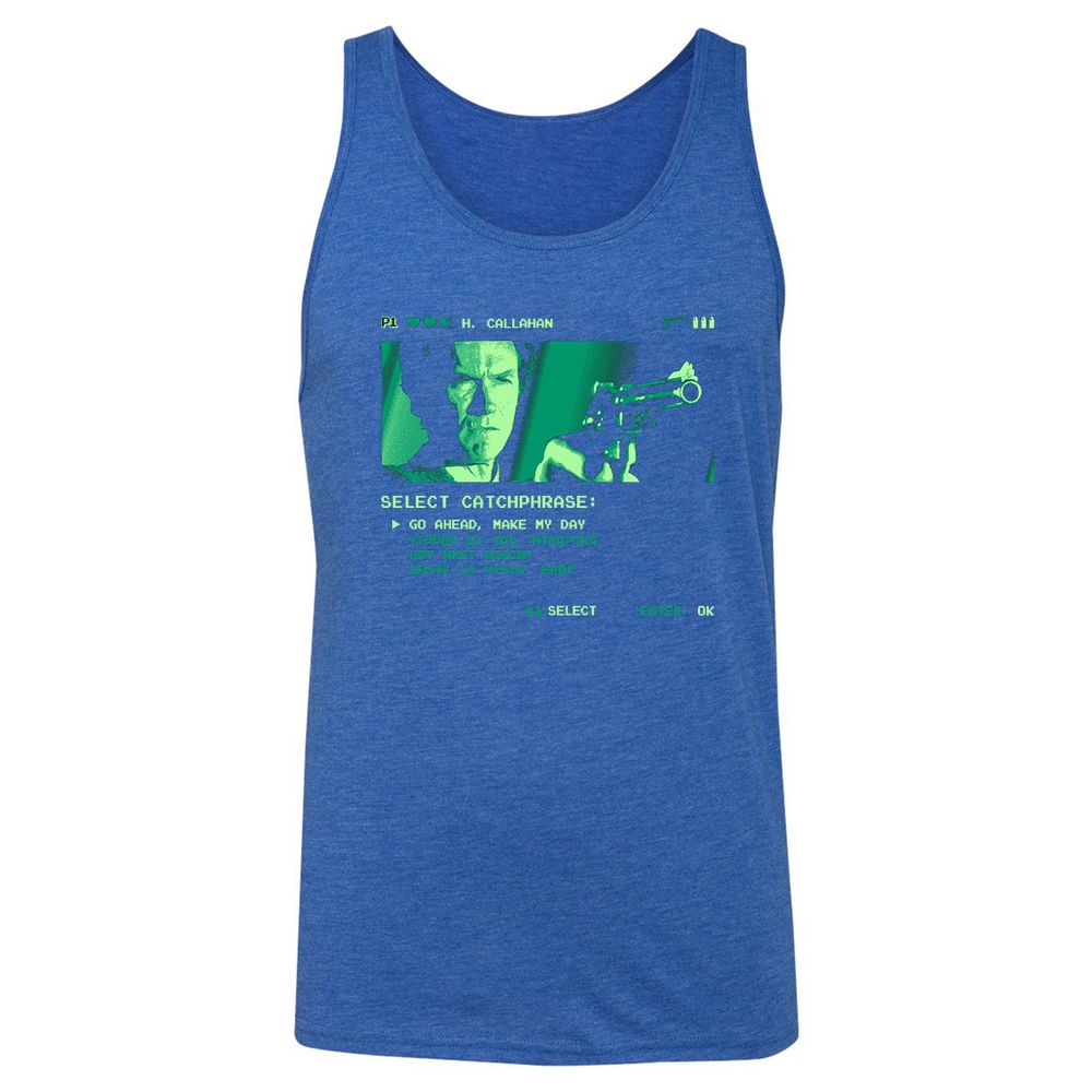 Unisex Jersey Tank - 86ML7EXR - True Royal Triblend - 12