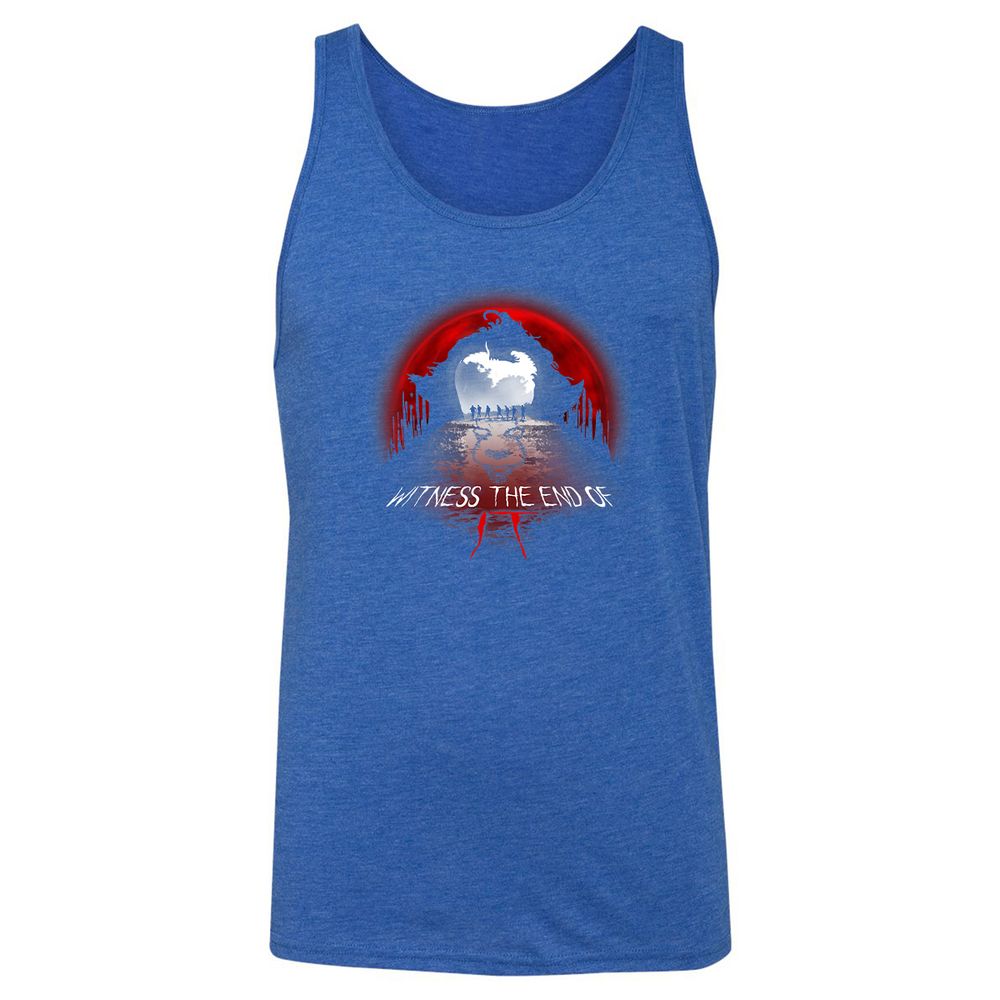 Unisex Jersey Tank - 1X3451E6 - True Royal Triblend - 12