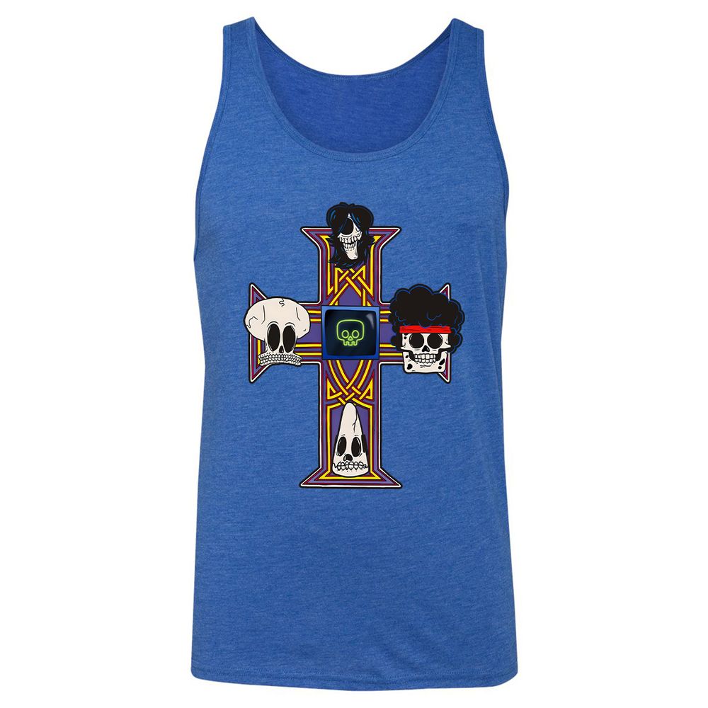 Unisex Jersey Tank - N8E5UZ56 - True Royal Triblend - 12