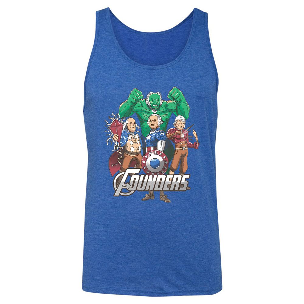 Unisex Jersey Tank - UZ7X5ABK - True Royal Triblend - 12