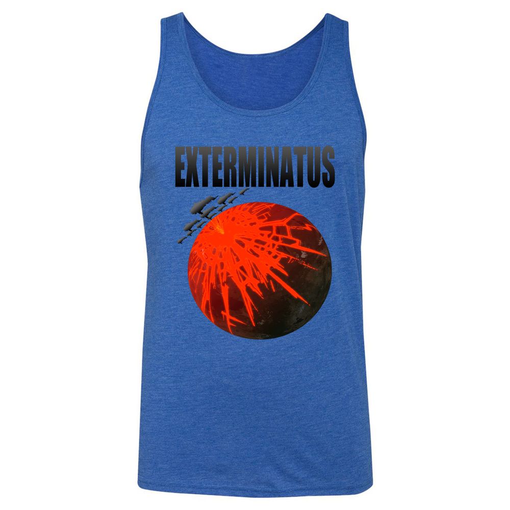 Unisex Jersey Tank - LWS89YB4 - True Royal Triblend - 12