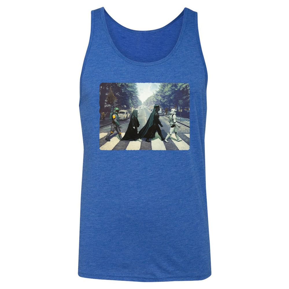 Unisex Jersey Tank - JCNPEPUN - True Royal Triblend - 12