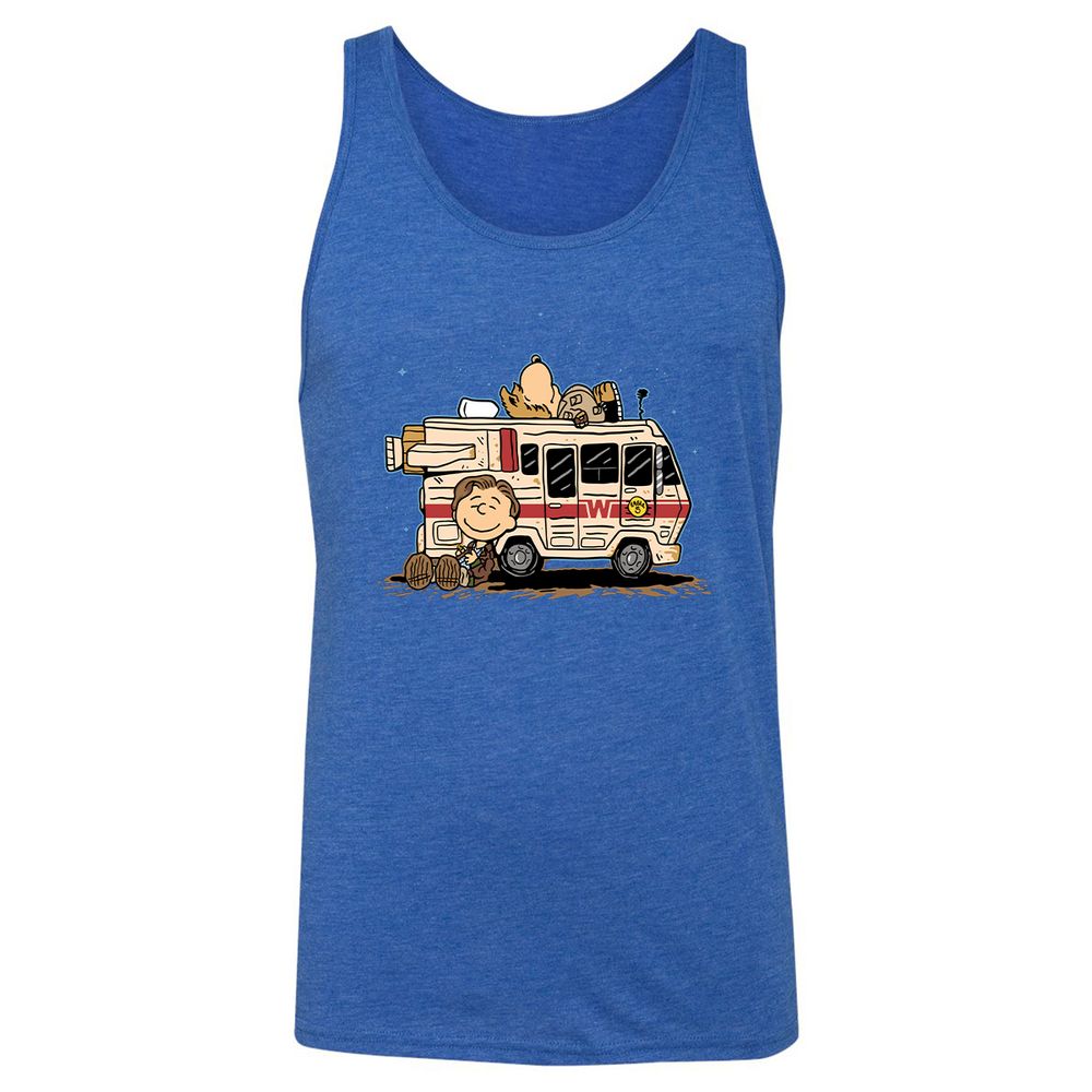 Unisex Jersey Tank - JEBQUW3K - True Royal Triblend - 12