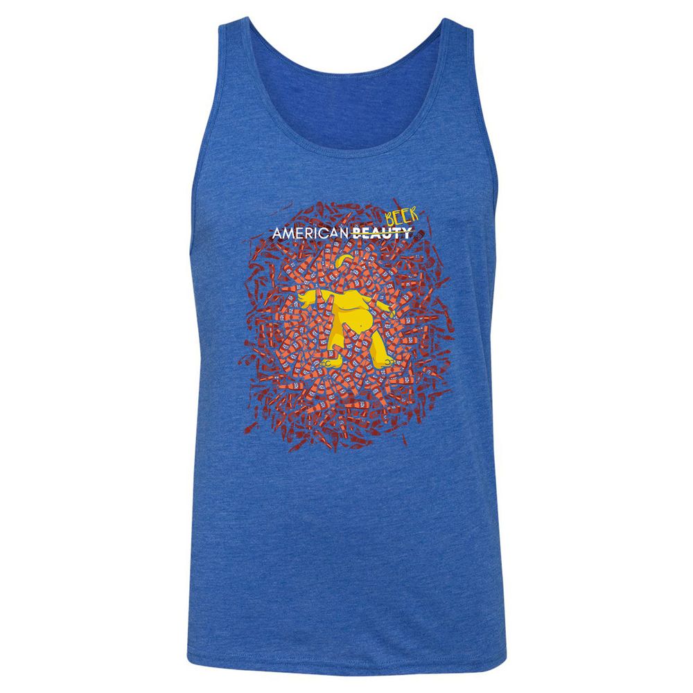 Unisex Jersey Tank - XZHJ3AFG - True Royal Triblend - 12