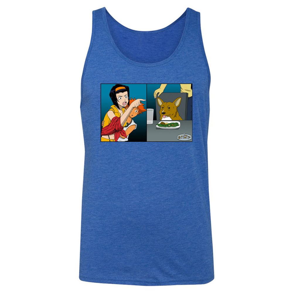 Unisex Jersey Tank - E94XSR8X - True Royal Triblend - 12
