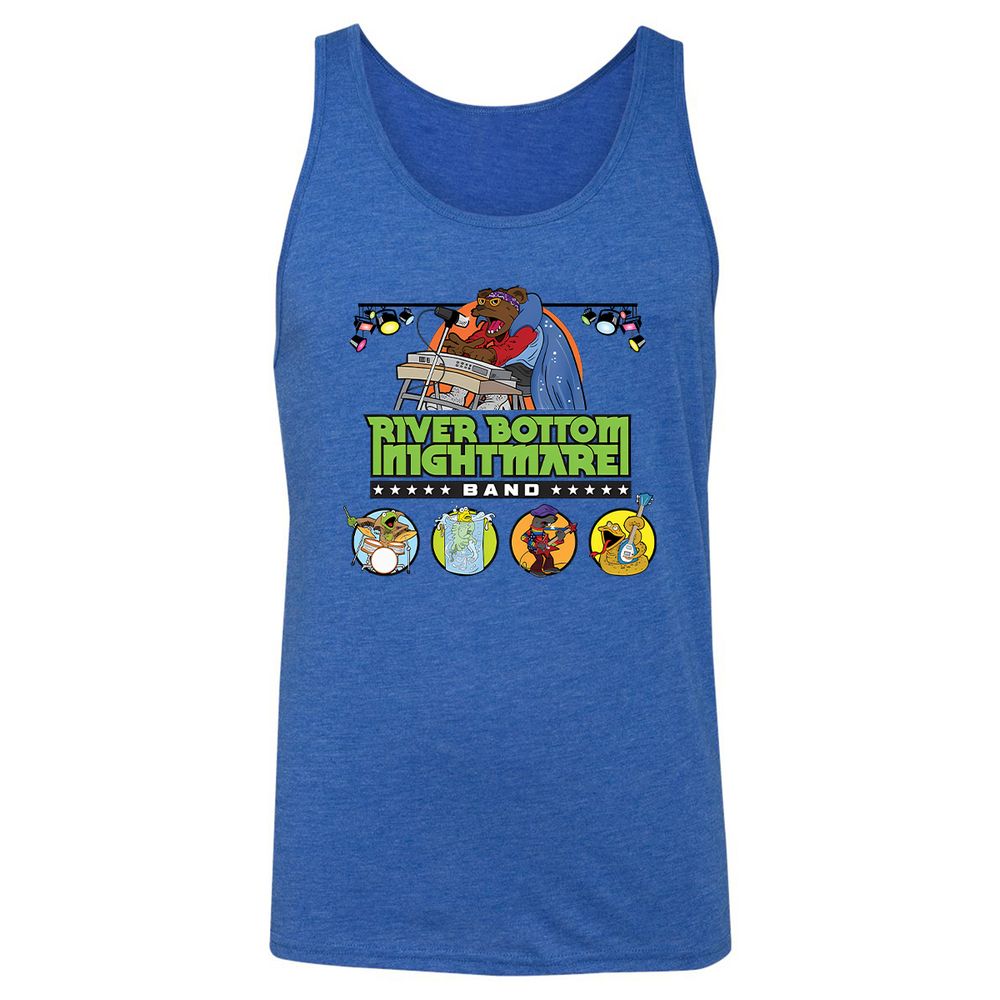 Unisex Jersey Tank - 82DHJFYV - True Royal Triblend - 12