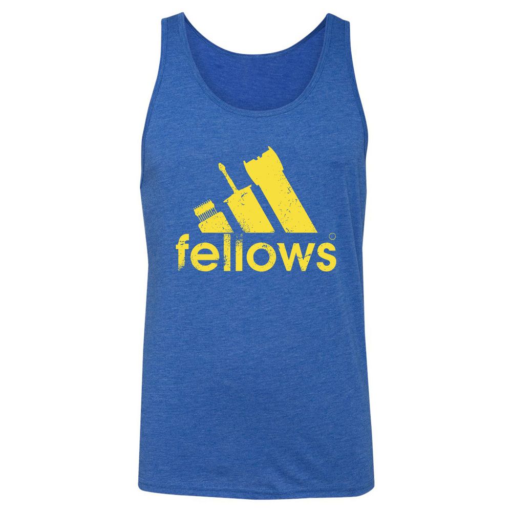 Unisex Jersey Tank - 473N7VG7 - True Royal Triblend - 12