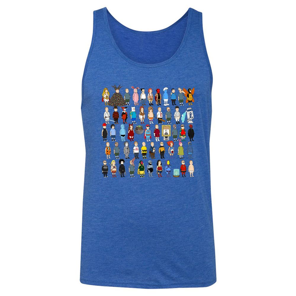 Unisex Jersey Tank - FBMLVSN3 - True Royal Triblend - 12