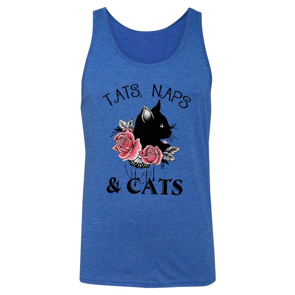 Unisex Jersey Tank - 3C7HAXSN - True Royal Triblend - 12