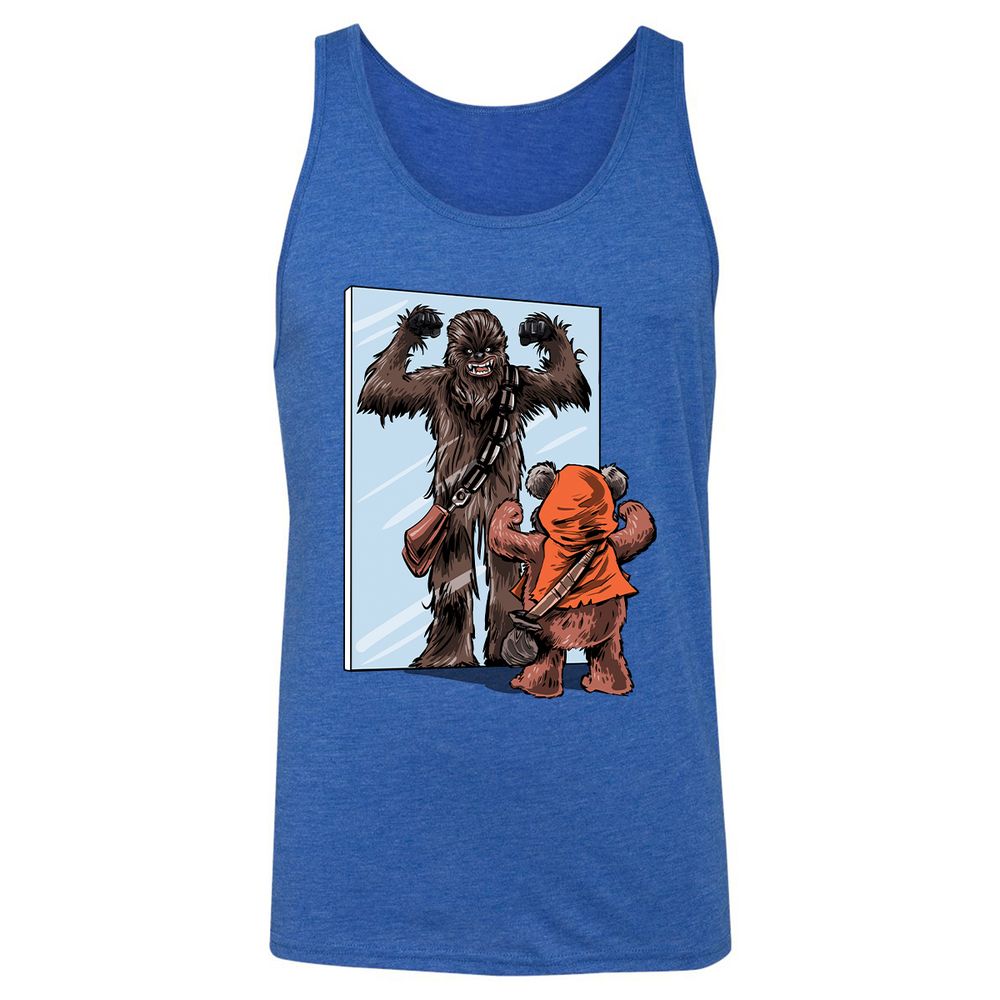 Unisex Jersey Tank - HVP3HRHG - True Royal Triblend - 12