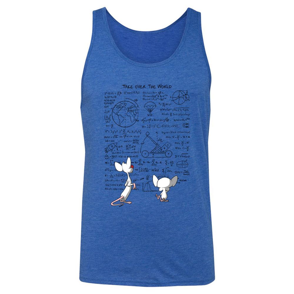 Unisex Jersey Tank - RJ6GYJS6 - True Royal Triblend - 12