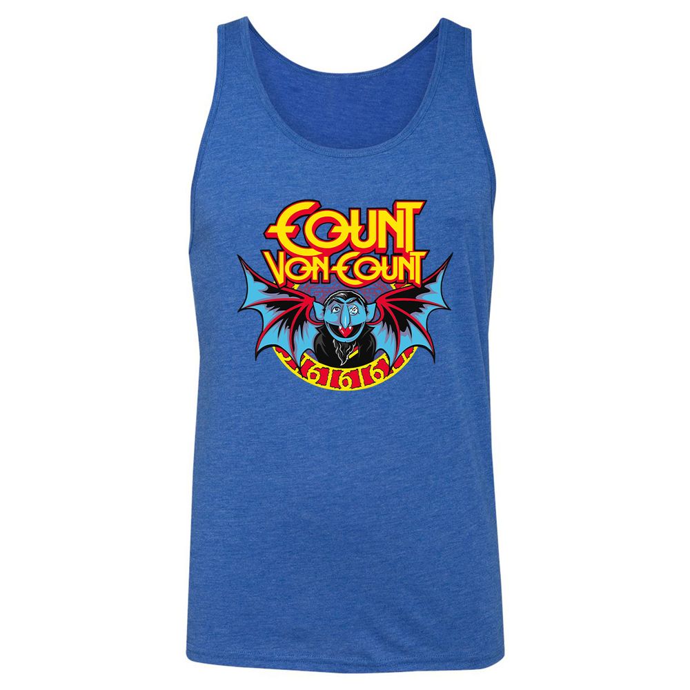 Unisex Jersey Tank - SEVLQLF4 - True Royal Triblend - 12