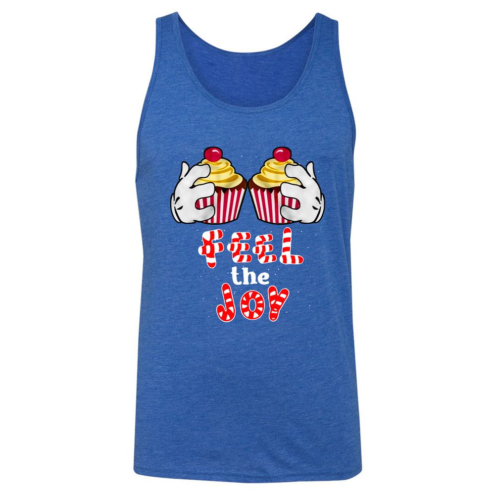 Unisex Jersey Tank - XG9DJ2CU - True Royal Triblend - 12