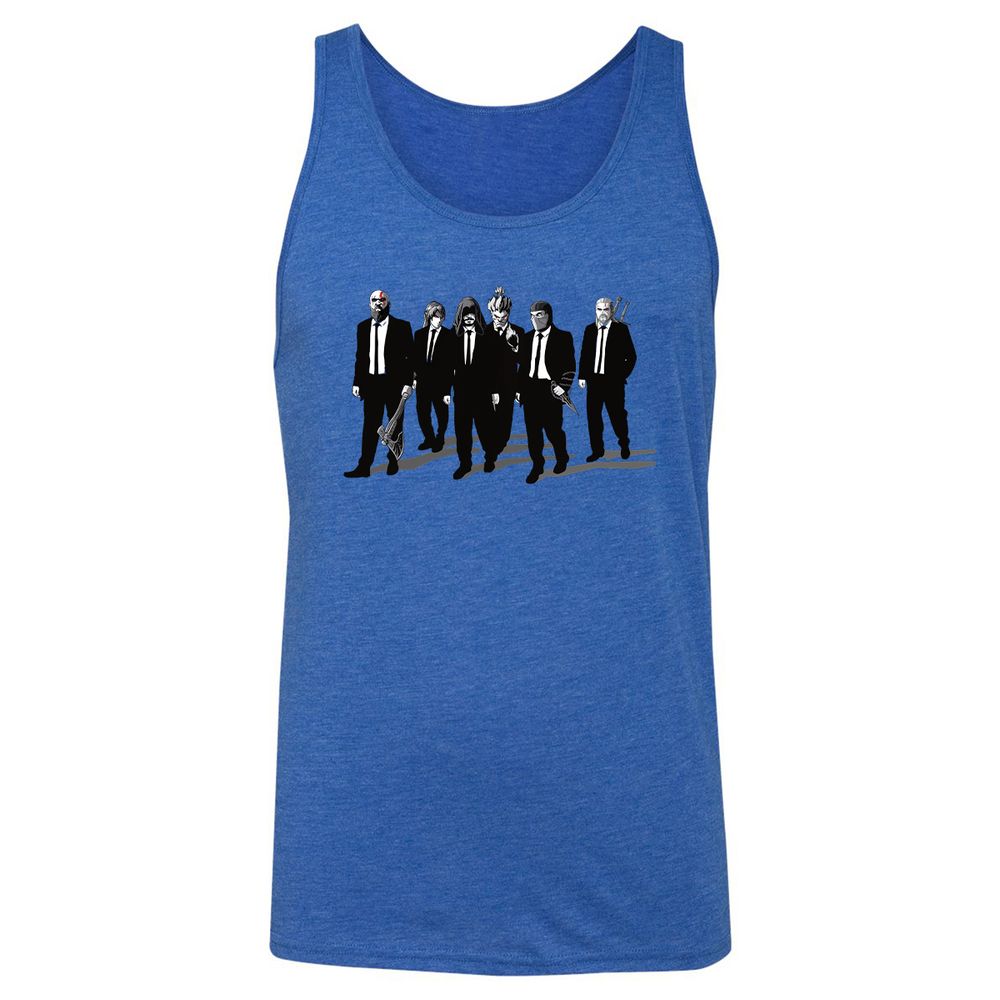 Unisex Jersey Tank - KTH5TKY9 - True Royal Triblend - 12