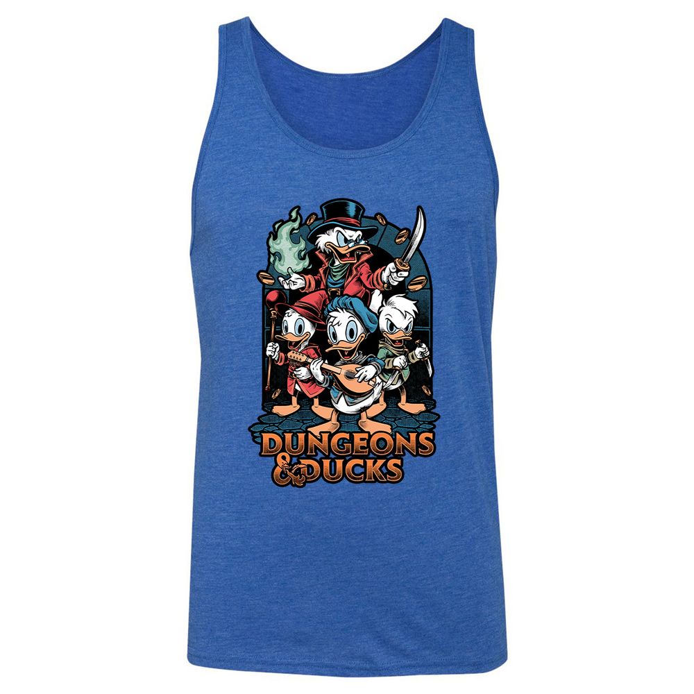 Unisex Jersey Tank - HWM7T7AN - True Royal Triblend - 12