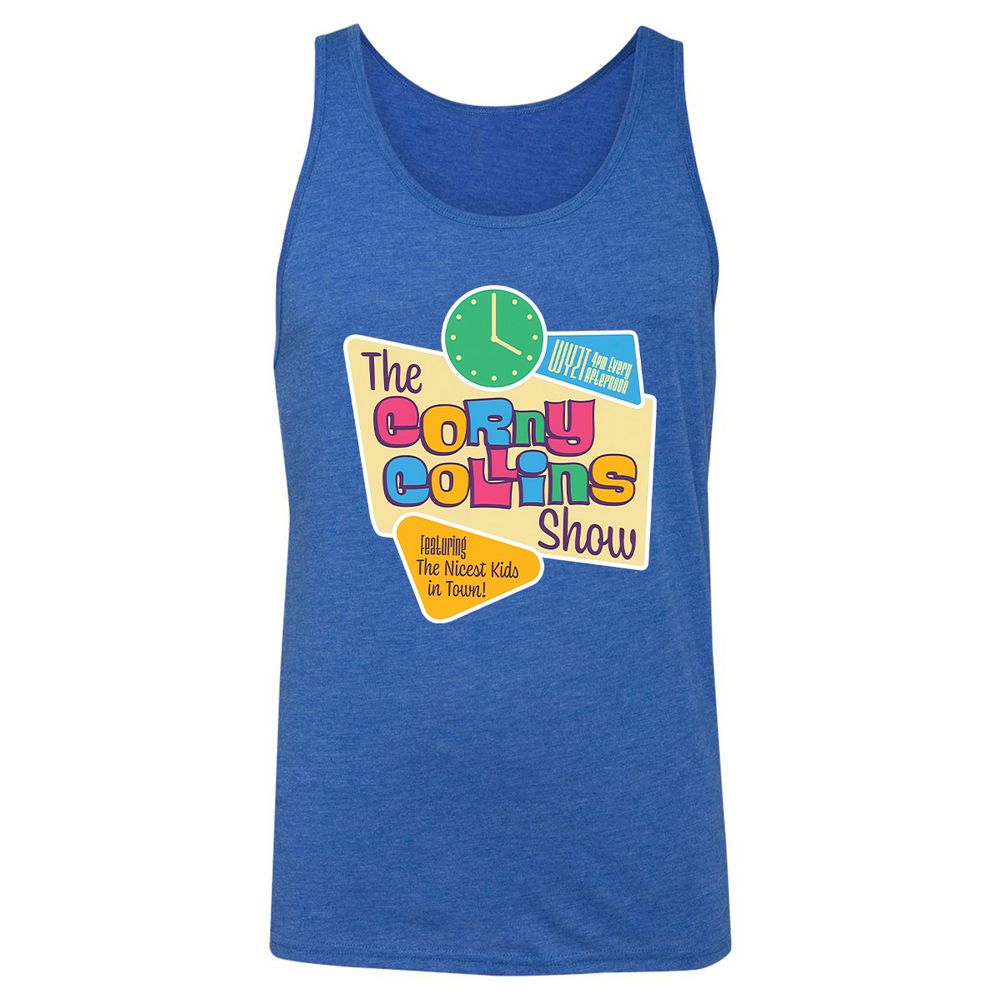 Unisex Jersey Tank - HQV9WRSP - True Royal Triblend - 12