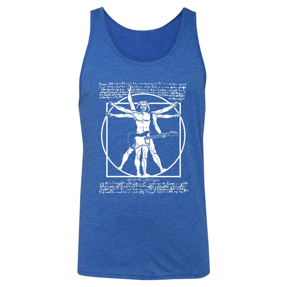 Unisex Jersey Tank - QB1WKAH5 - True Royal Triblend - 12