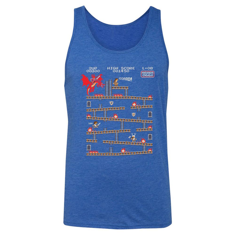 Unisex Jersey Tank - B4NC4TLJ - True Royal Triblend - 12