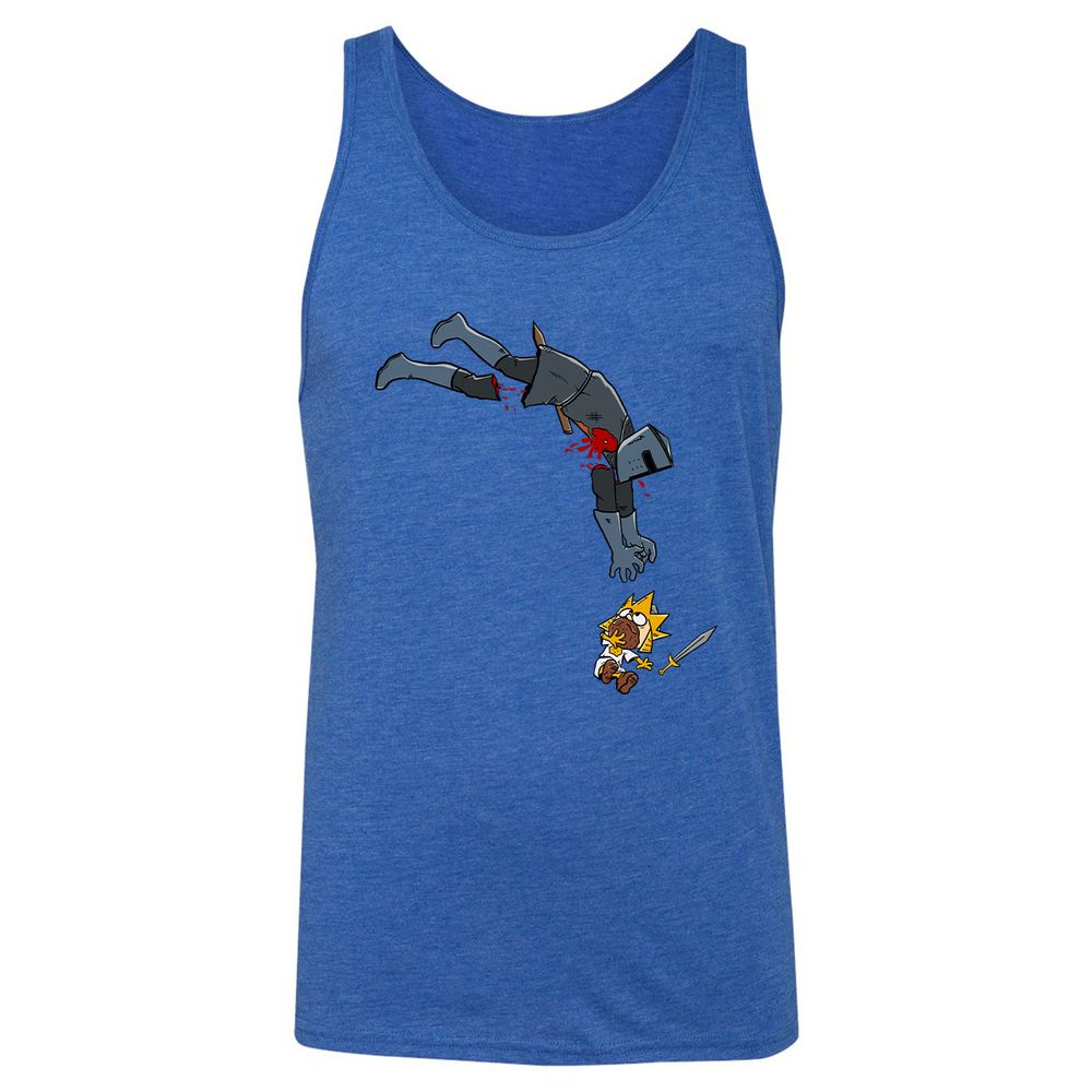 Unisex Jersey Tank - SG29JBZ7 - True Royal Triblend - 12