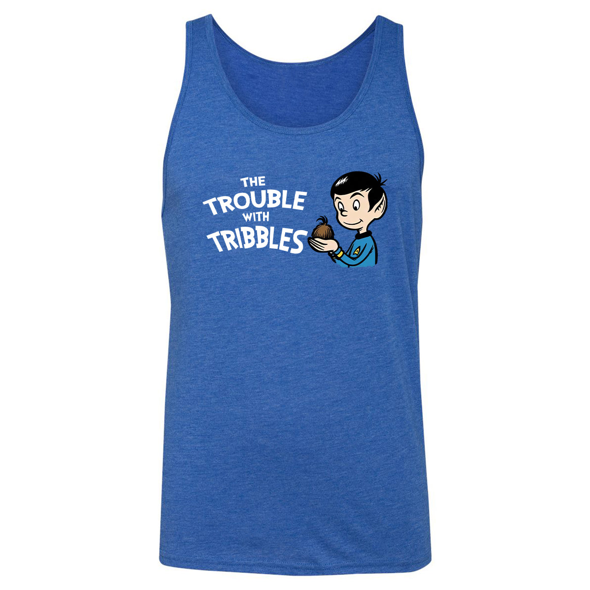 Unisex Jersey Tank - 2LRDQWJ6 - True Royal Triblend - 12