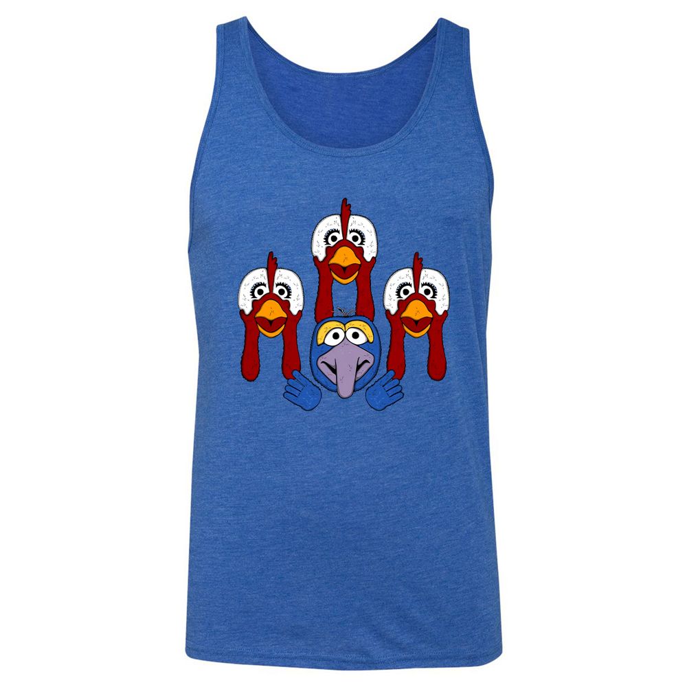 Unisex Jersey Tank - VPRZLLTG - True Royal Triblend - 12