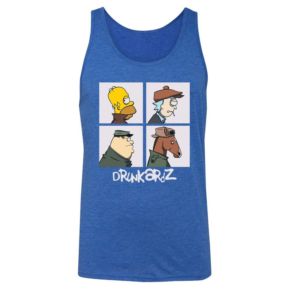 Unisex Jersey Tank - JLQU6SEX - True Royal Triblend - 12