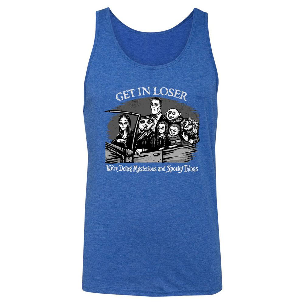 Unisex Jersey Tank - YZKKHZMA - True Royal Triblend - 12
