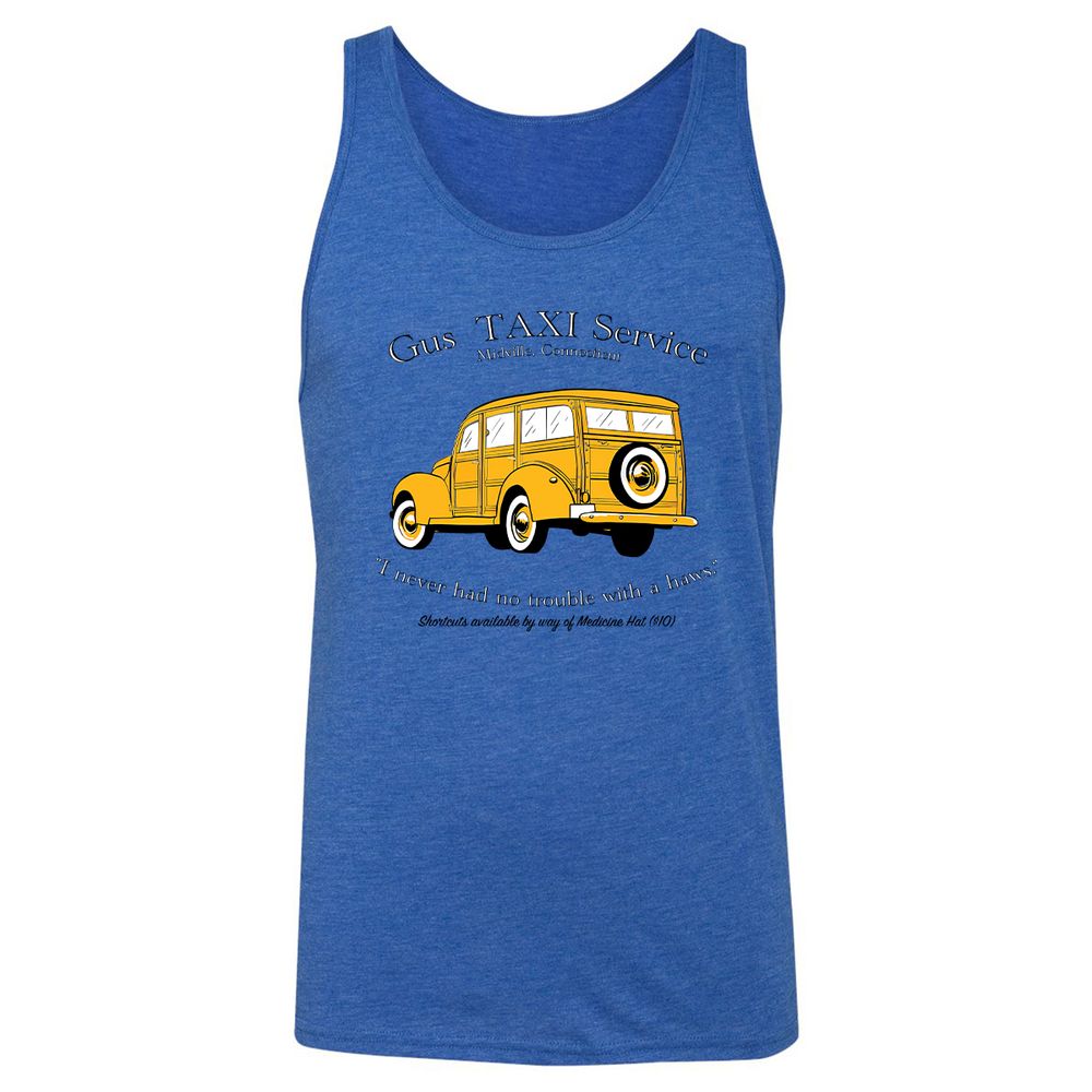 Unisex Jersey Tank - TJMGKZDT - True Royal Triblend - 12