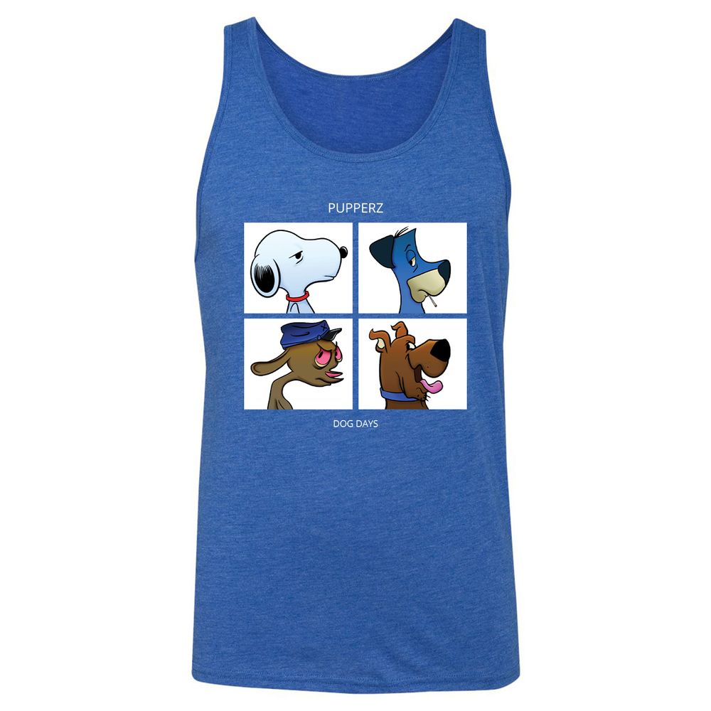Unisex Jersey Tank - G975XJZA - True Royal Triblend - 12