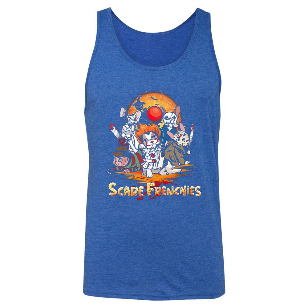 Unisex Jersey Tank - T6A9MJAX - True Royal Triblend - 12