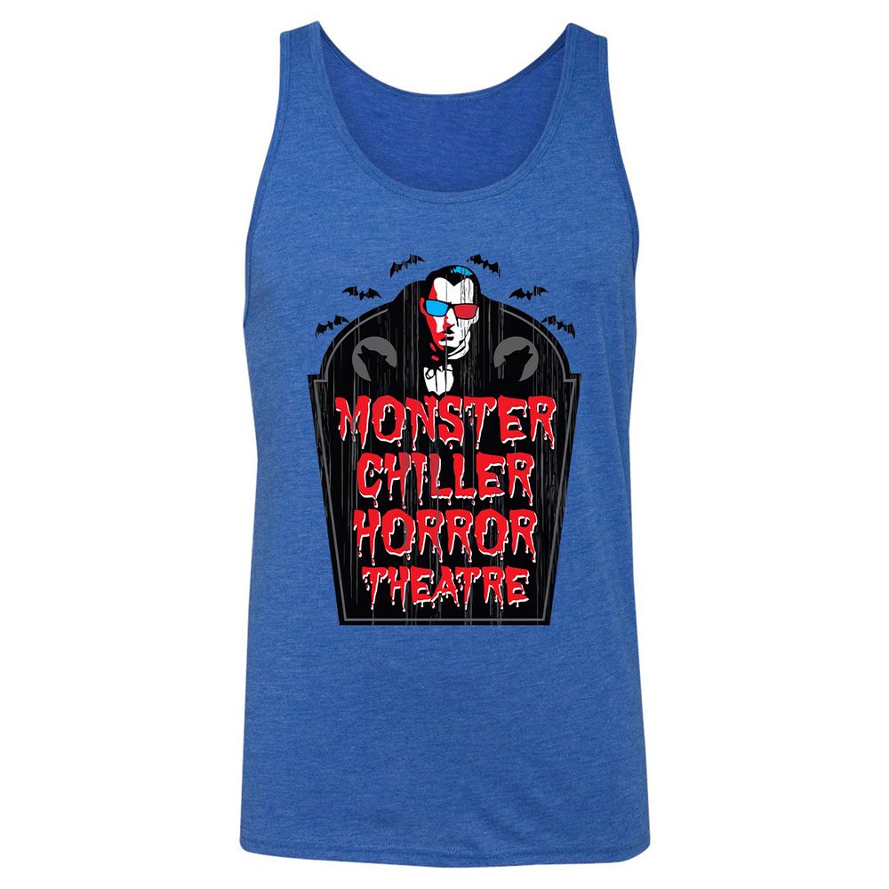 Unisex Jersey Tank - RHKZPHGZ - True Royal Triblend - 12