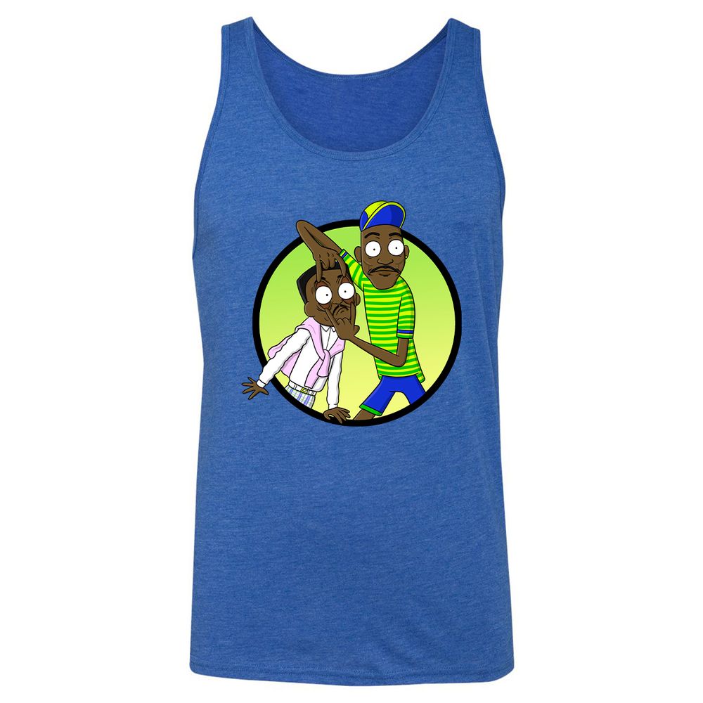 Unisex Jersey Tank - UY8HKBV5 - True Royal Triblend - 12