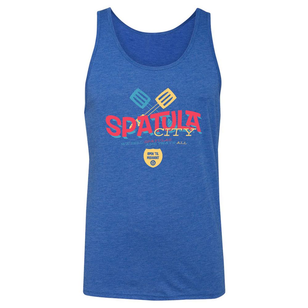 Unisex Jersey Tank - FRN8B99D - True Royal Triblend - 12