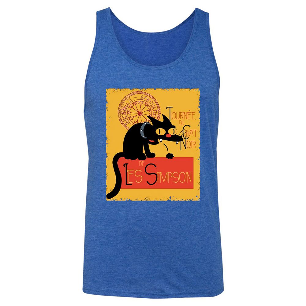 Unisex Jersey Tank - 8F1RDVH8 - True Royal Triblend - 12
