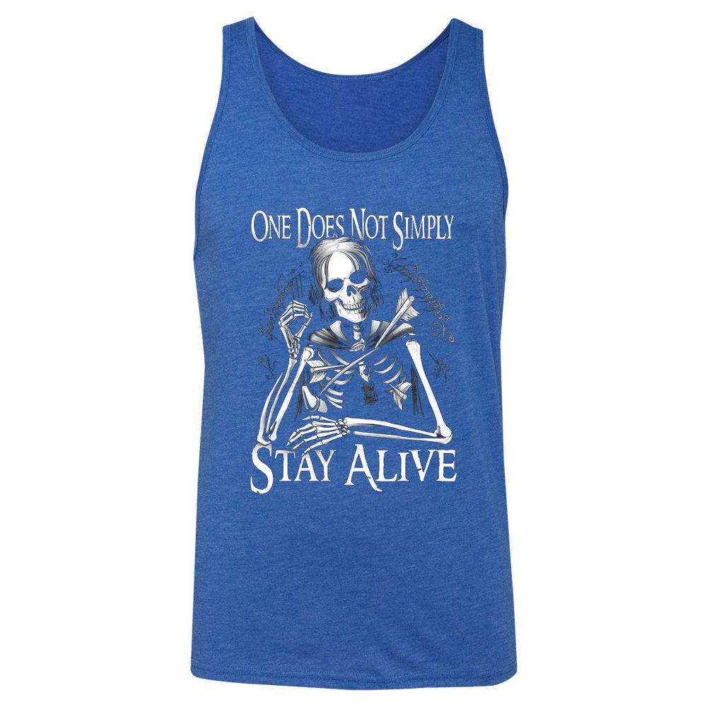 Unisex Jersey Tank - 738KFC7J - True Royal Triblend - 12