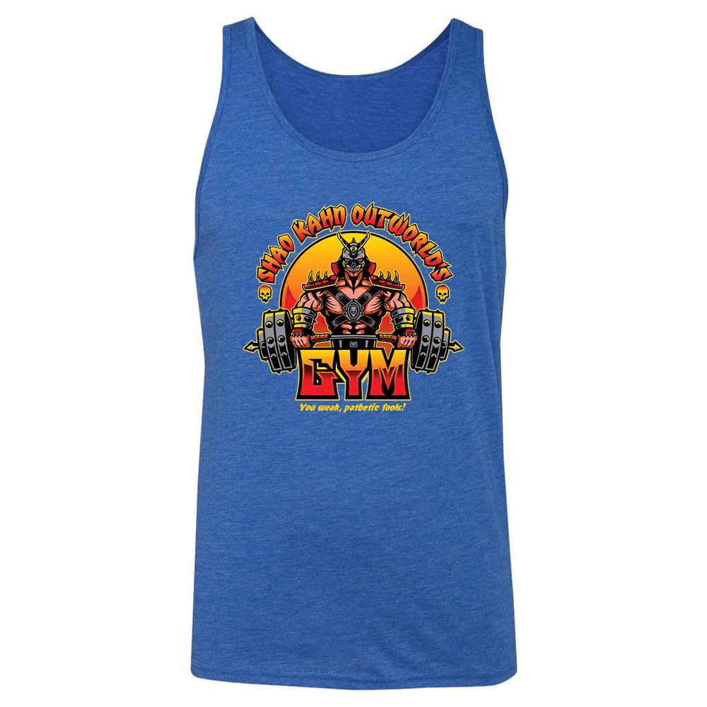 Unisex Jersey Tank - 9GTW97D1 - True Royal Triblend - 12