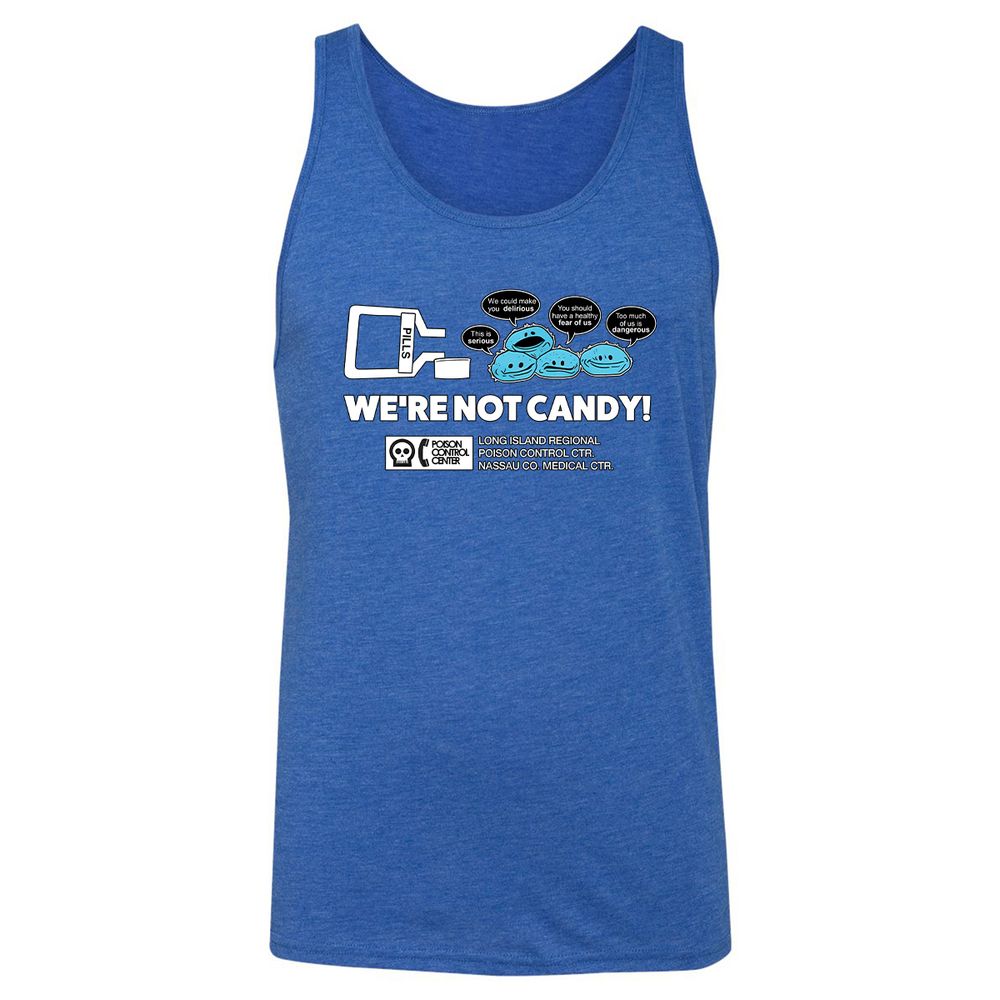 Unisex Jersey Tank - 3QB7FAUU - True Royal Triblend - 12