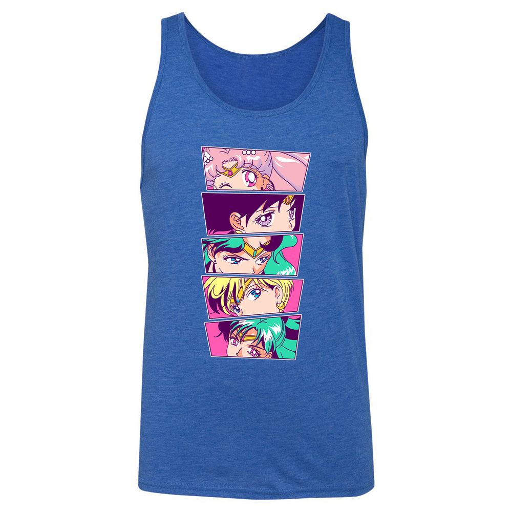 Unisex Jersey Tank - L93PG7ZF - True Royal Triblend - 12