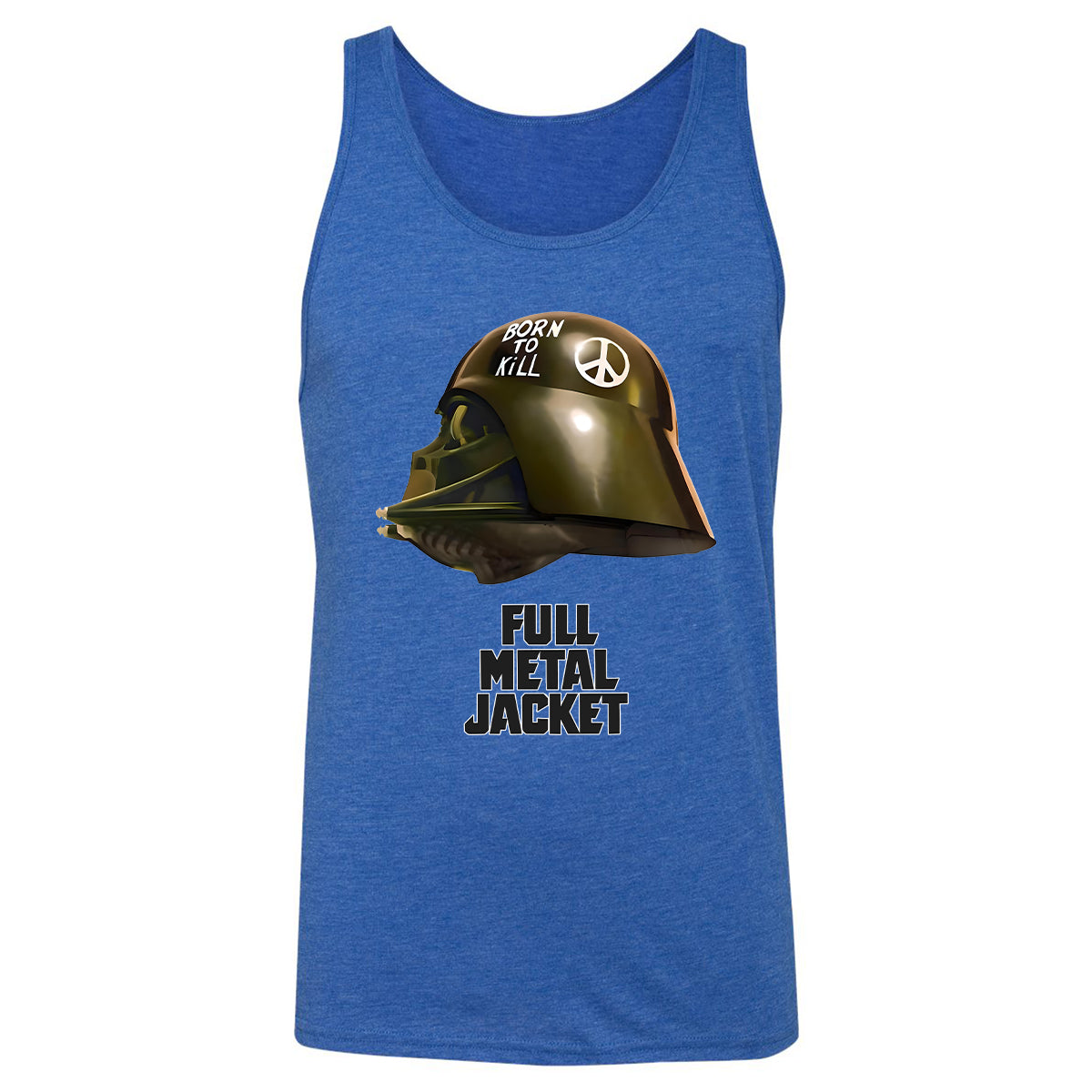 Unisex Jersey Tank - NVL91TYW - True Royal Triblend - 12