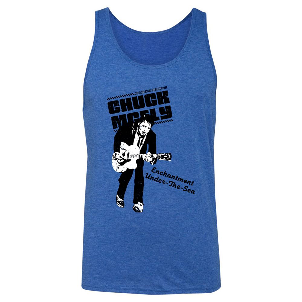 Unisex Jersey Tank - SRQHHC64 - True Royal Triblend - 12