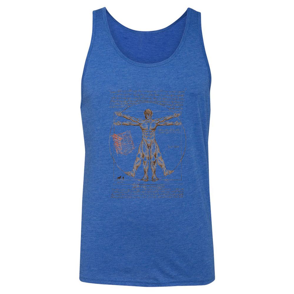 Unisex Jersey Tank - XXXHLWBJ - True Royal Triblend - 12