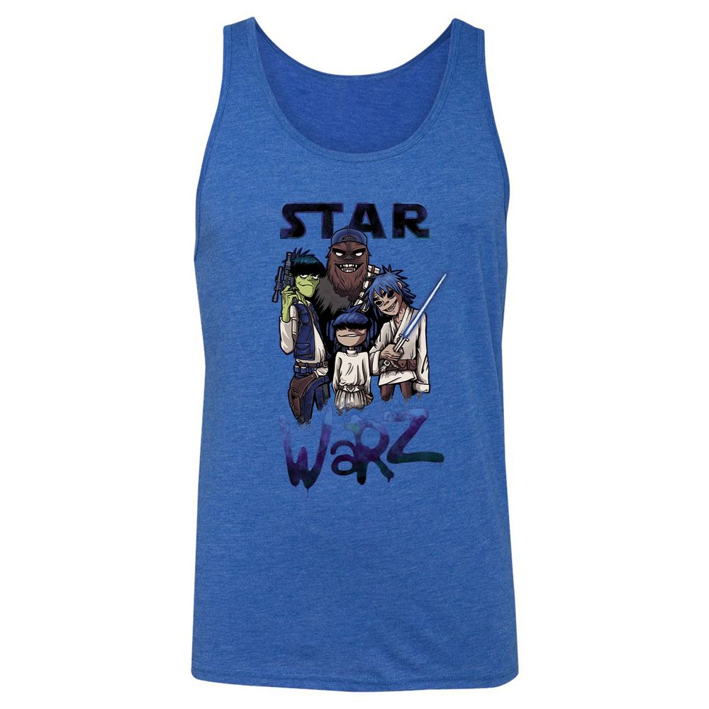 Unisex Jersey Tank - KAU3ZE9M - True Royal Triblend - 12