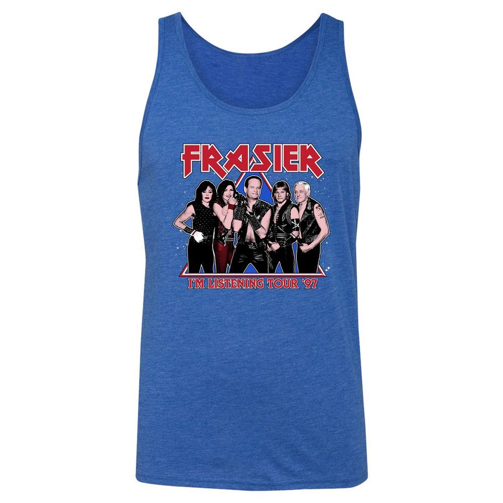 Unisex Jersey Tank - M2MXFRRL - True Royal Triblend - 12