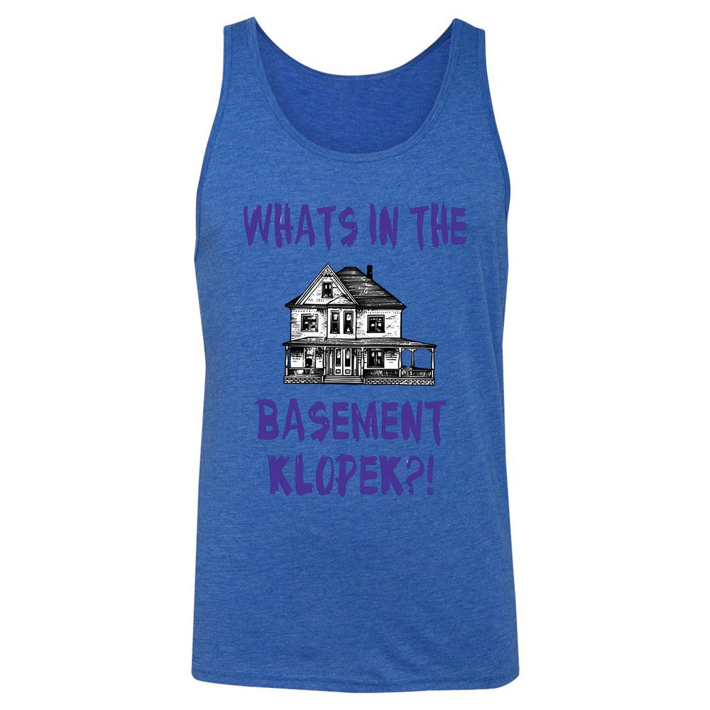 Unisex Jersey Tank - J8VS9R18 - True Royal Triblend - 12