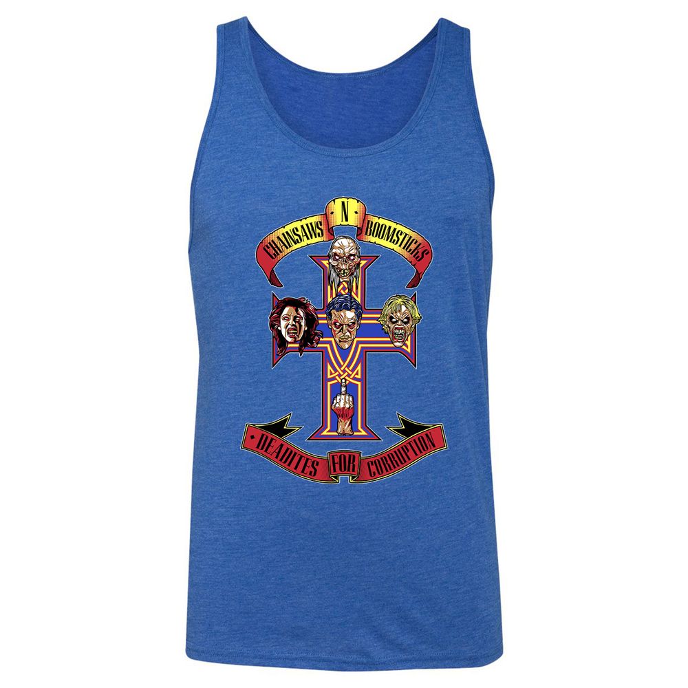 Unisex Jersey Tank - DQZARM8G - True Royal Triblend - 12