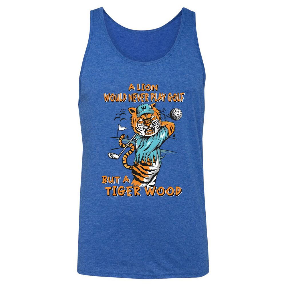 Unisex Jersey Tank - 53MQZGDS - True Royal Triblend - 12